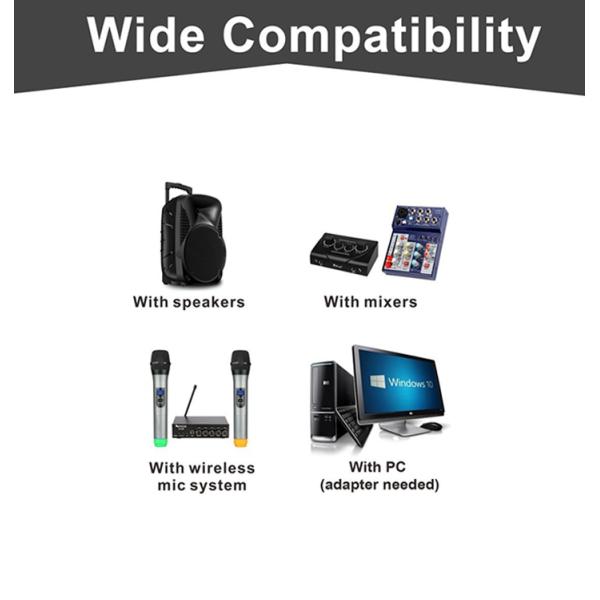 U12 / professional universal UHF wireless microphone with 20 channel selectable frequency /SHURE handheld/UGX9II