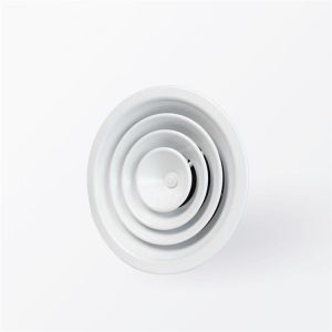 Dia 300 Ceiling Air Diffuser Anodized Extruded Circular Air Diffuser