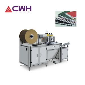 China Manual Feeding 1/4''-1'' 75mm Double Wire Binding Machine on sale