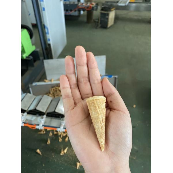 Stain Steel 380V 6000pcs/H Ice Cream Cone Production Line