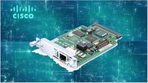 China NIB Cisco T1 Interface Card , E1 Interface Card 2 Port Networking Module wholesale