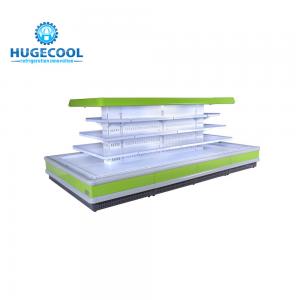 China R404a Supermarket Multideck Display Fridge Electric Defrost For Commercial wholesale