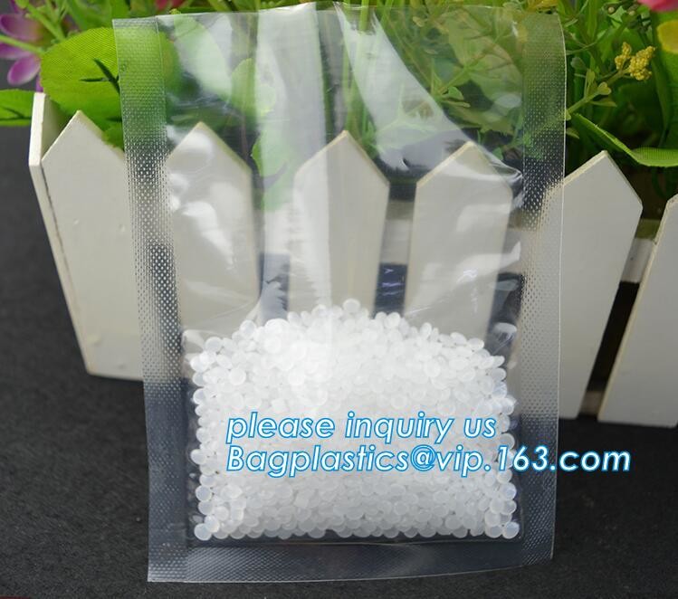 Embossing Resealable Vacuum Food Bags For Household Eco- friendly Texture Vacuum Food Storage Plastic Bag Rolls Moisture