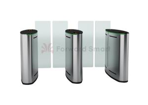 China Access Control Subway Swing Fingerprint Sliding Turnstile on sale
