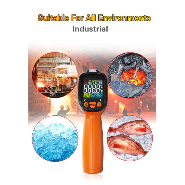 12 Point Handheld Infrared Thermometer Operation Temperature -50 ~ 300 Degree