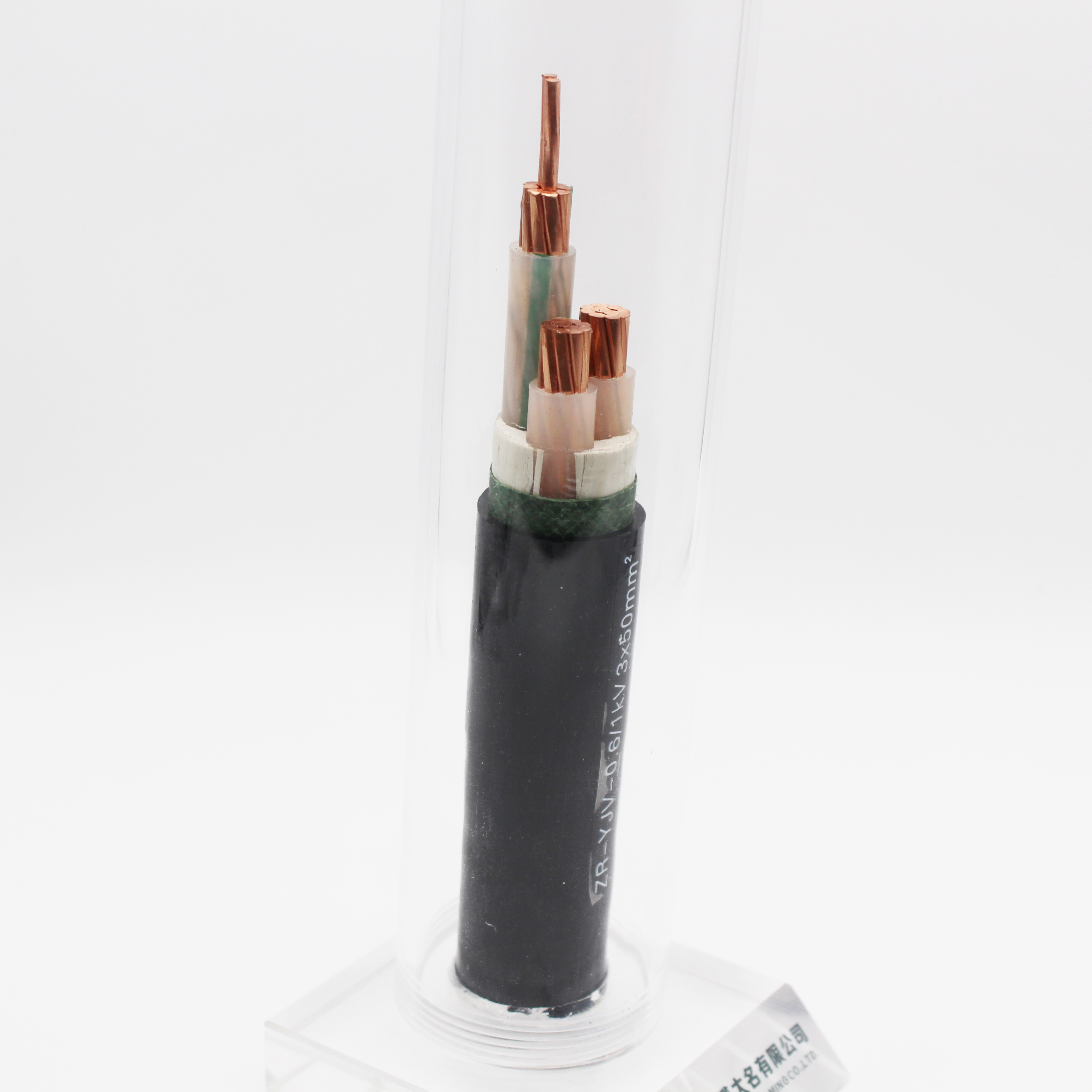 0.6/1KV Low Voltage Copper Conductor XLPE Insulated PVC Sheath Power Cable with 3 Cores