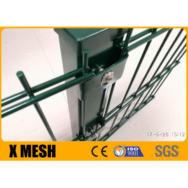 Security Weld Panels Peach Post Anti Climb Mesh Fence 1230mm Height