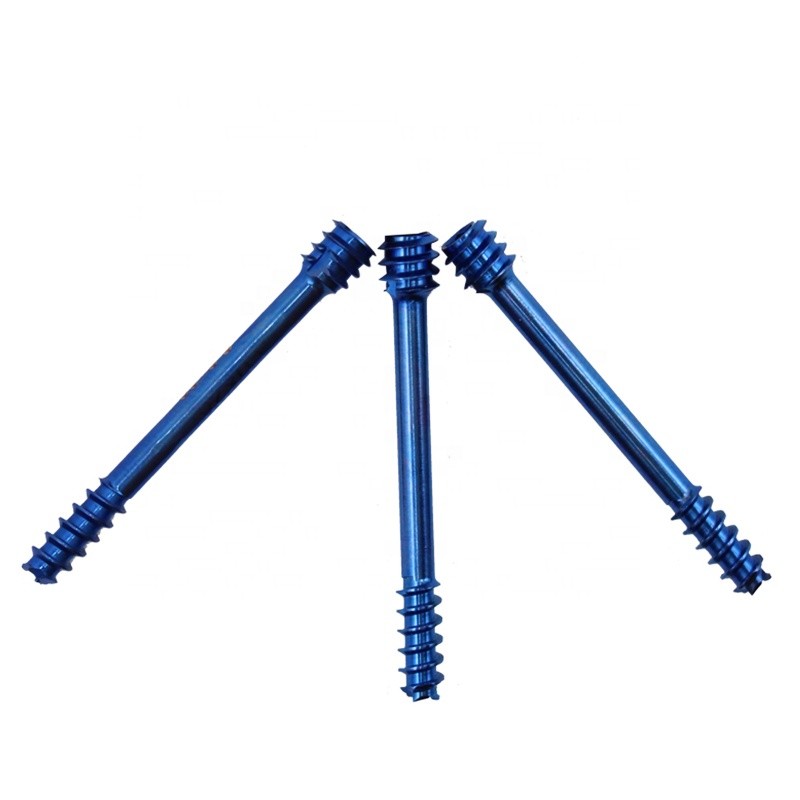 Titanium Alloy Anodizing Orthopedic Locking Plate Cannulated Compression Screw