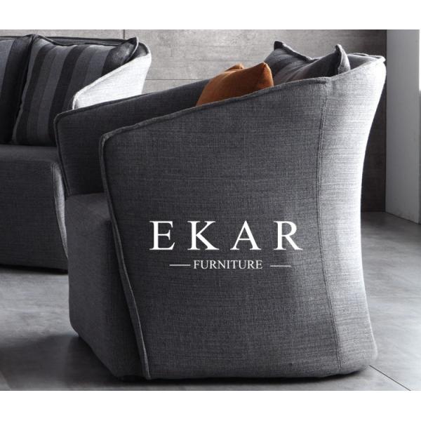 Classical Gray Color Modern Sofa Set Living Room Design A18