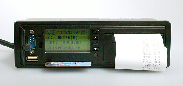 Satellite Fleet Management Electronic Tachograph CAN Bus Acquisition LED Meter
