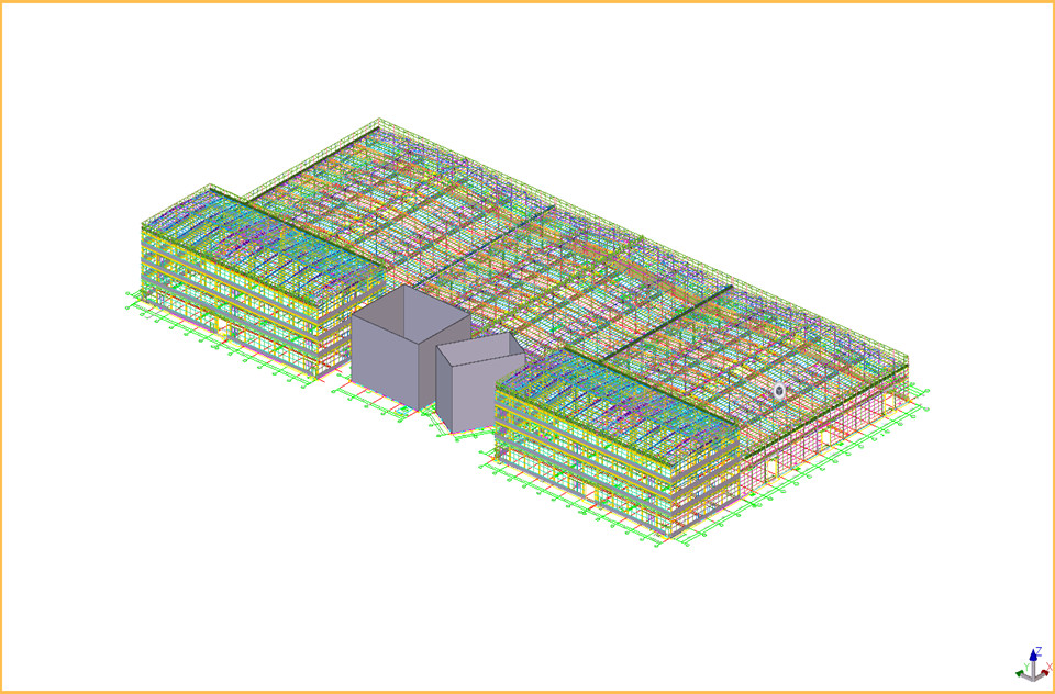 High Strength Frame Steel Structure Factory Building Solution And Delivery