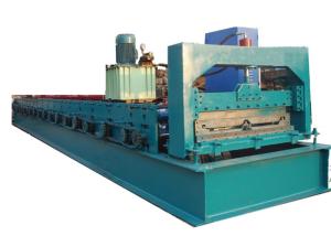 China Green C Purlin Roll Forming Machine For Making 760mm Width Roof Purlin wholesale