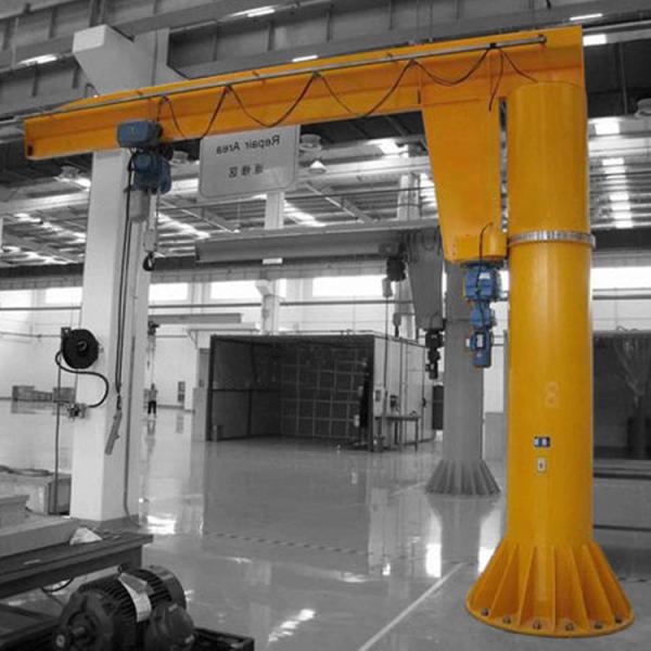 Quality A3 Floor Mounted Jib Crane Remote Control 1 Ton Capacity for sale