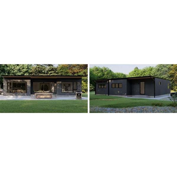 AS/NZS/USA Standard Luxury Prefab Villa Or Office - Light Steel Kit Modular Home