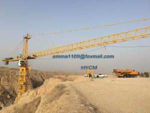 China TC6518 Kind of Tower Cranes Remote Control Max. Load 10T Building Material wholesale