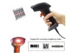 Handheld Laser Barcode Reader With Automatic Scanning Barcode Plug & Play Design