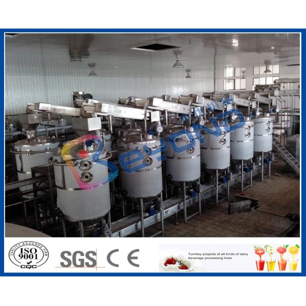 Tea / Medicine Extracting Stainless Steel Tanks With Temperature Sensor