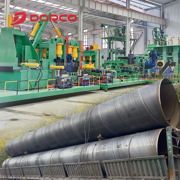 Quality Large Scale Welded Pipe Mill Nondestructive Testing Spiral Pipe Mill for sale