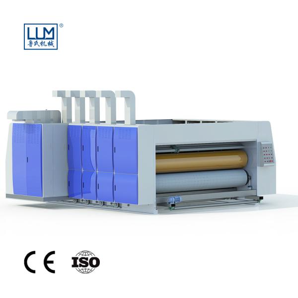 Quality ISO Corrugated Box Printing Machine , Printing Slotting Die Cutting Machine for sale