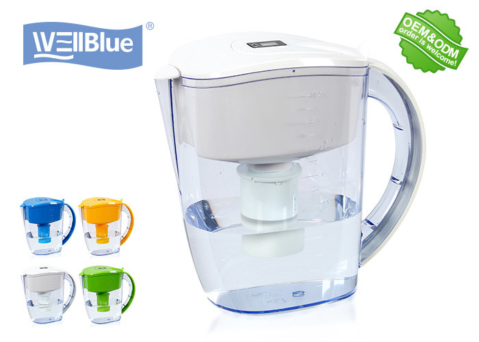 China Professional Antioxidant Alkaline Water Pitcher , Active Carbon Mineral Water Purifier wholesale