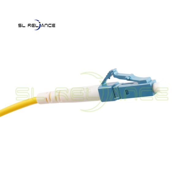 Quality Os2 9/125um Simplex Fiber Optic Patch Cord Pvc Lszh  Lc To Lc Fiber Jumper for sale