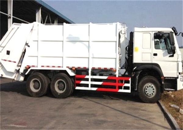 Quality Waste Collector Howo 4x2 8m3 Compressed Garbage Truck for sale