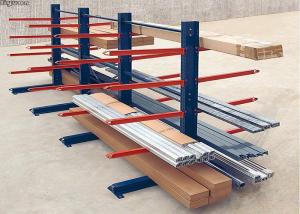 China Optional Color Cantilever Pipe Rack Spray Painting Surface Single Double Side on sale