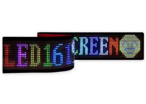 China APP Control Flexible Led Screen Scrolling Custom Message Text Sign Board LED Display Digital For Car wholesale