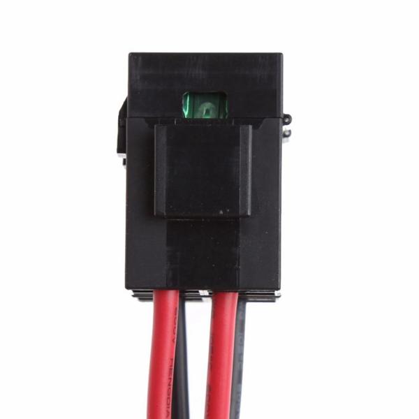 6 PIN Power Cord Cable 1M 30A Fuse For Yaesu Short Wave