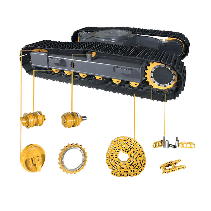 TD40 Track Roller Bulldozer Bottom Track Rollers CR6088/CR6089 For Undercarriage Parts 395-14-0210 395-14-0213