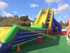 China slide mat bounce giant inflatable slide wholesale