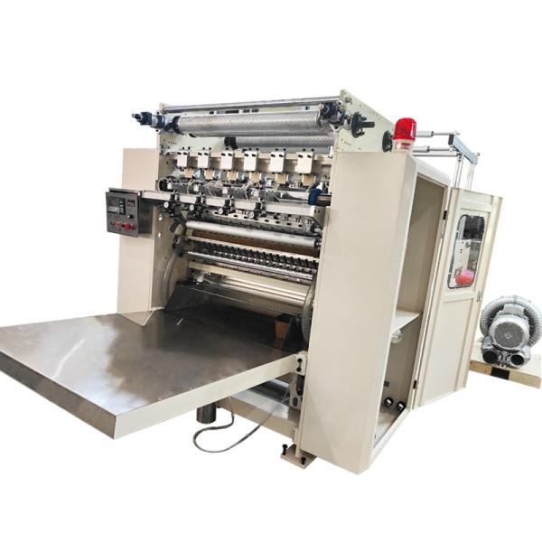 Quality Automatic Z Fold 4 Line Facial Tissue Paper Folding Machine ISO9001 800 sheets /min for sale