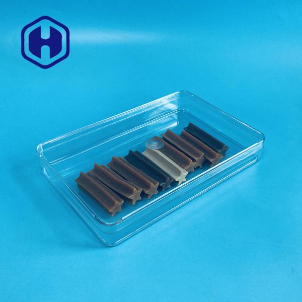 330ml Square Plastic Stackable Storage Boxes With Removable Lid