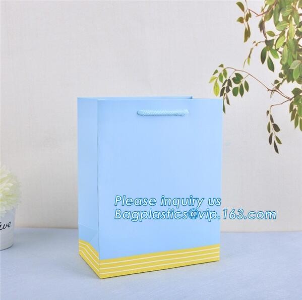 Fashion Custom Printing Luxury Gift Shopping Carrier Paper Bag With Your Own Logo Print,strong twisted handle black leat