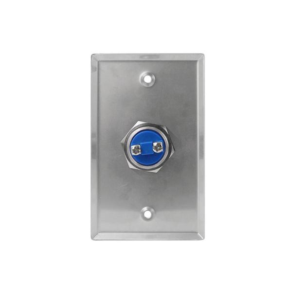Flush Mount Momentary Switch Door Exit Push Button For Access Control OEM Sign