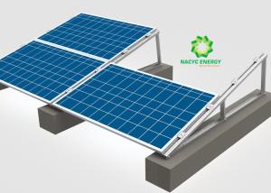 China Multi Functional Flat Roof Solar Mounting System / Flat Roof Pv Mounting Systems wholesale