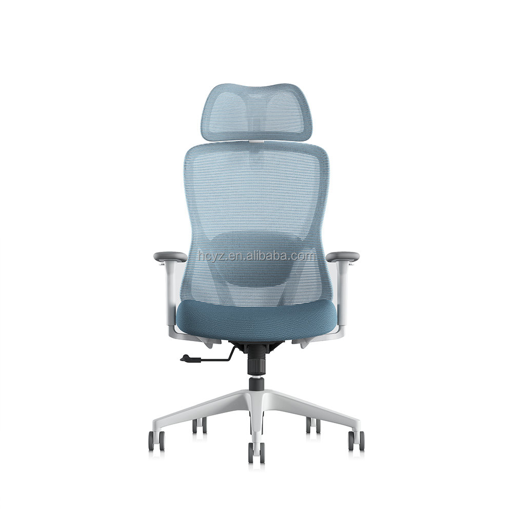 Executive Manager Adjustable Mesh Boss Office Chair with Fabric Luxury Computer Desk
