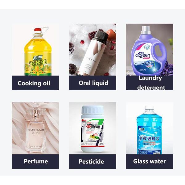 Semi Automatic Ice Cream Water Liquid Honey Juice Sauce Soft Drink Tomato Paste Filling Machine