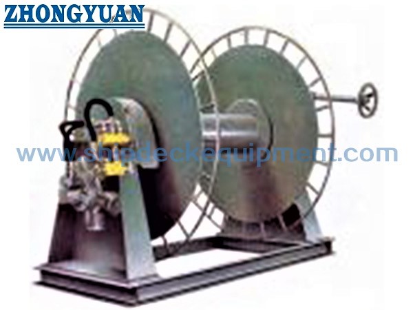CB*3048 Type B Single Drum Electric Driven Reel for Steel Wire Rope Ship Deck Equipment