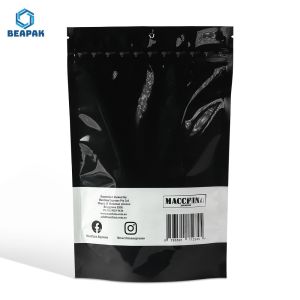 Zipper Matte Finished Recycled Stand Up Coffee Pouches