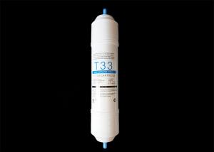 China 11 Inch I shape Quick Fitting Post Active Carbon Filter PP and Active Carbon Composite Filter Cartridge wholesale