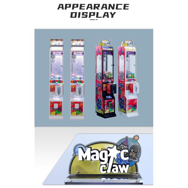 13 Inches Mini Claw Machine Major Prize Coin Operated Arcade Game With Top Locker