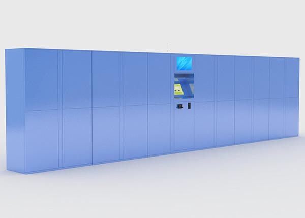 Quality Self Service Smart Post Parcel Delivery Lockers with Coin / Card Acceptor FCC for sale