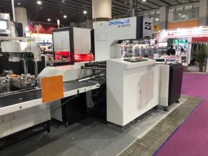 China 8100 KG Cardboard Box Folding Machine , 12 L / Min Automatic Box Maker wholesale