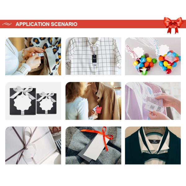Circle Eco-friendly Paper Clothing Hanging Tags Custom Hangtags Multi-style Hang Tags label sewing garment tag