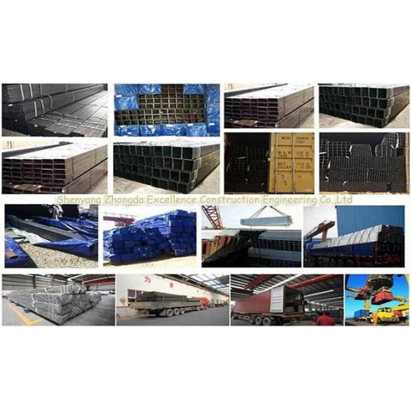 Q195 Q215 Q235 Square Galvanized Steel Tubing Structure Pipe 0.5mm - 13mm