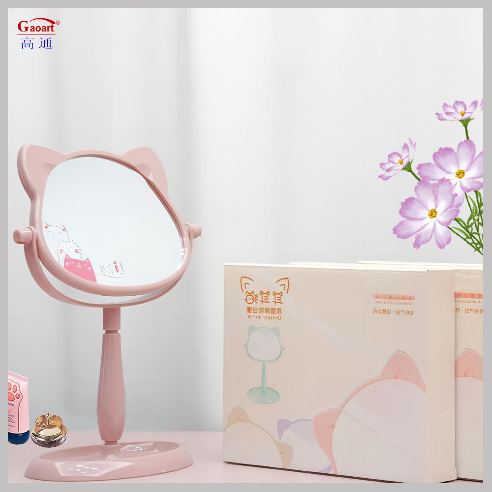 Affordable Makeup Mirror with Built-In Storage for Beauty Essentials