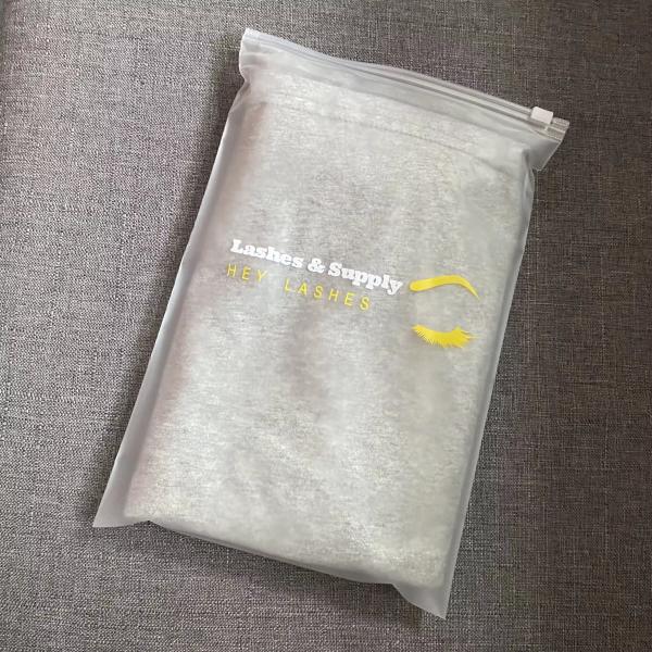 Moisture Resistant Reusable EVA CPE Clear Storage Bags With Zipper