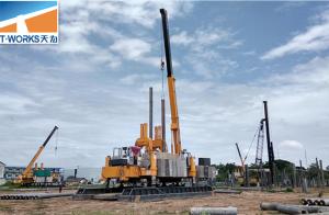 China Building Construction Piling Machine ZYC280 T - WORKS High Piling Speed wholesale