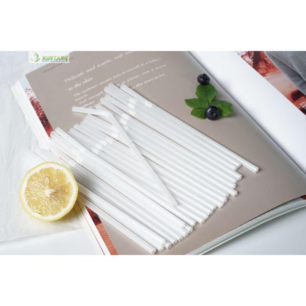 Drinking 7x210mm Biodegradable PLA Straws Cold Drink Shop